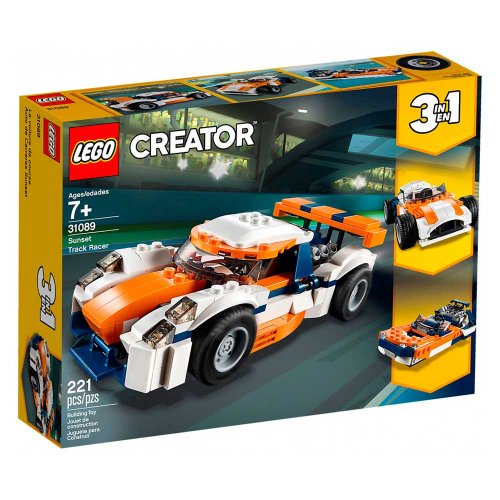 Конструктор Lego Creator Оранжевый гоночный автомобиль (31089)