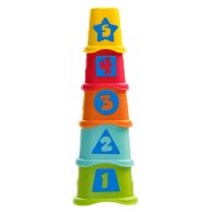 Игрушка Chicco Пирамидка-сортер Stacking Cups 2в1 09373.00