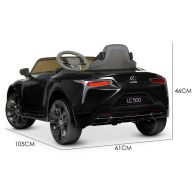 Детский электромобиль Bambi Lexus, черный JE1618EBLR-2