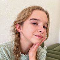 Серебряные серьги UmaUmi Балерина, серебро 925, розовые 219542300611