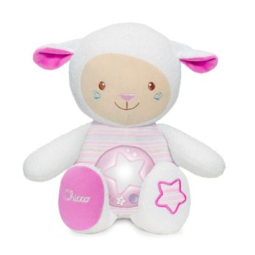 Игрушка музыкальная Chicco Овечка, розовая 09090.10