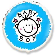 Шар фольга Baby Boy 18"