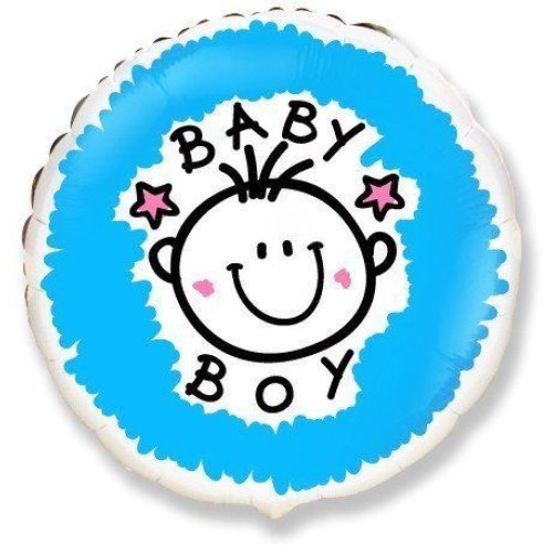 Шар фольга Baby Boy 18"
