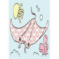 Водная раскраска. Море (укр) (Л734010У)