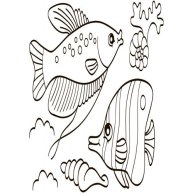 Водная раскраска. Море (укр) (Л734010У)