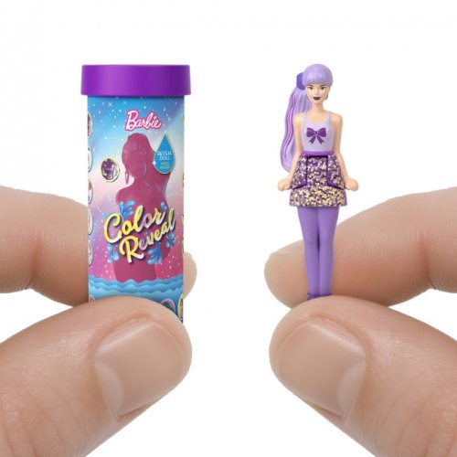 Мини кукла-сюрприз Mattel Barbie Color Reveal Mini BarbieLand Барби HYF28