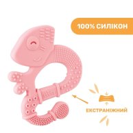 Прорезыватель для зубов Chicco Игуана, розовый 28110.10