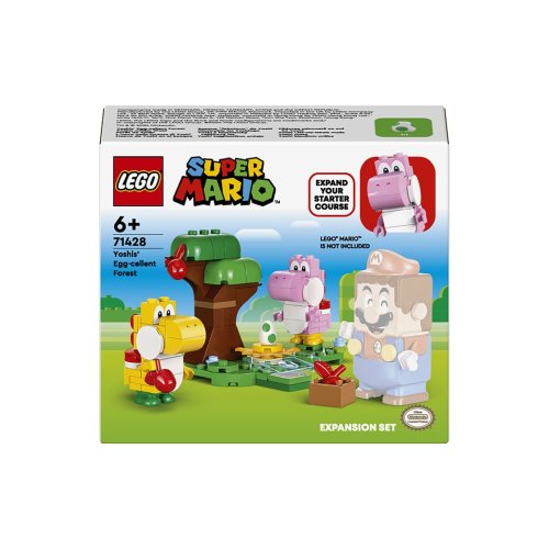 Конструктор Lego Super Mario Прекрасный лес Yoshi. Доп. набор, 107 деталей 71428