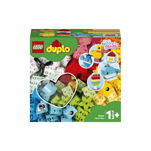 Конструктор Lego Duplo Коробка-сердце, 80 элементов 10909