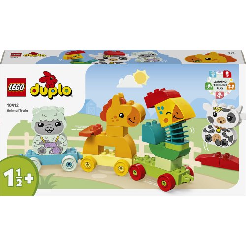Конструктор Lego Duplo My First Поезд животных, 19 деталей 10412