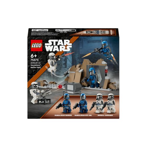 Конструктор Lego Star Wars Боевой комплект Засада на Мандалоре, 109 деталей 75373