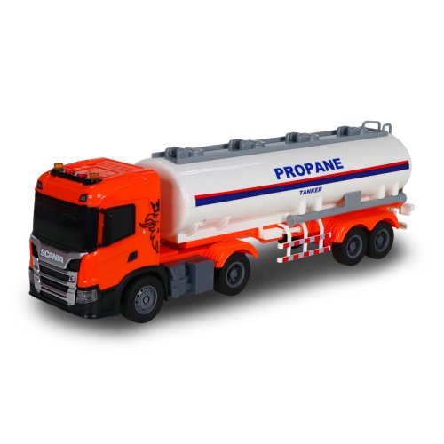 Автомодель TechnoDrive Large Truck Автоцистерна Scania (свет, звук) 6418KS