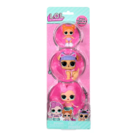 Набор фигурок L.O.L. Surprise! OPP Tot + Pet + Lil Sis Вэйвс, Канзас К9, Лил Битс 98786