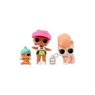 Набор фигурок L.O.L. Surprise! OPP Tot + Pet + Lil Sis Спайки, Китти, Лил Дженни 987895