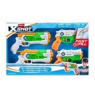 Набор водных бластеров X-Shot Fast Fill Combo Pack 2 Micro And 2 Nano, 4 шт. 11856R