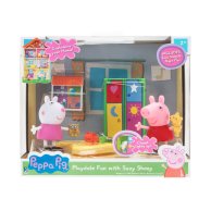 Игровой набор Peppa - ДЕТСКАЯ КОМНАТА (2 фигурки, аксессуары)