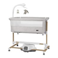 Детская приставная кроватка-качалка Carrello Bloom CRL-10304 Silk Beige