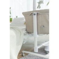 Детская приставная кроватка-качалка Carrello Bloom CRL-10304 Silk Beige
