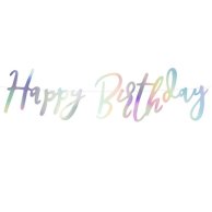 Гирлянда Happy Birthday, перламутр (3501-3250)