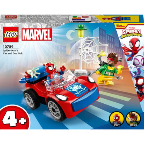 Конструктор Lego Marvel Человек-Паук и Доктор Осьминог, 48 деталей 10789