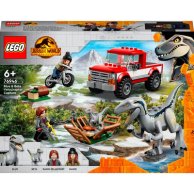 LEGO Jurassic World Охота на велоцирапторов Блу и Бета 76946