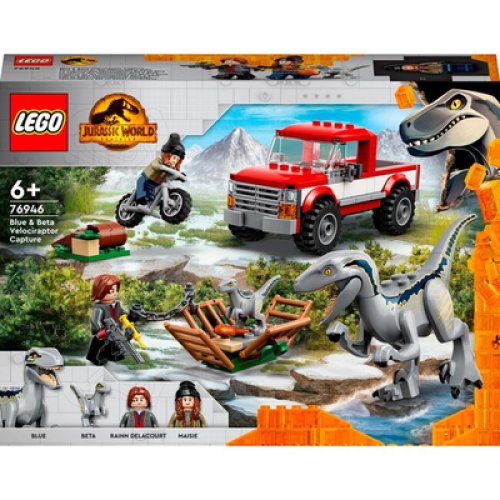 LEGO Jurassic World Охота на велоцирапторов Блу и Бета 76946