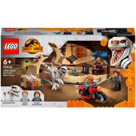 LEGO Jurassic World Преследование атроцираптора на мотоцикле 76945