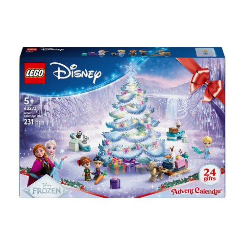 Адвент-календарь Lego Advent Disney Princess Frozen 2025, 231 деталь 43273