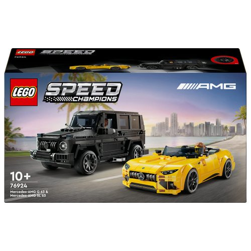 Конструктор Lego Speed Champions Mercedes-AMG G 63 і Mercedes-AMG SL 63, 808 деталей 76924