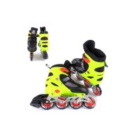 Детские ролики Best Roller колеса с подсветкой, р.30-33, салатовые 50034-S.