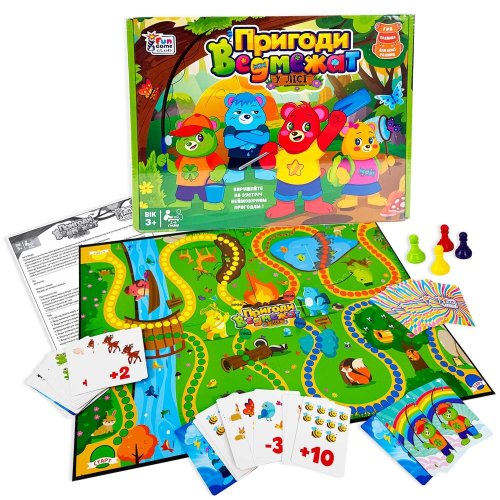 Настольная игра 4FUN Game Club Приключения медвежат 13485
