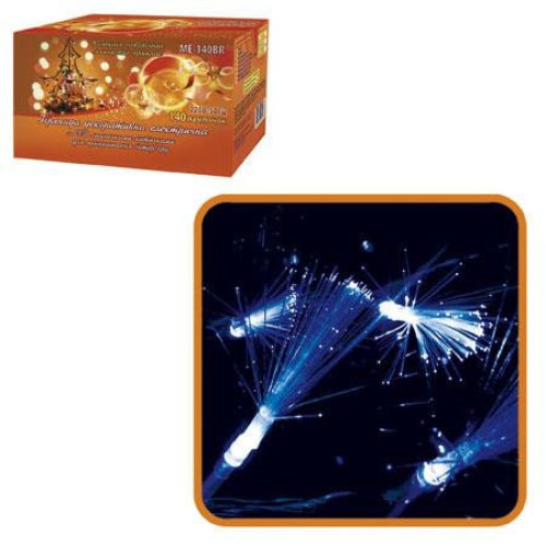 Гирлянда-led кисточки 7м синяя