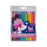 Фломастеры 1Вересня 24 цветов "Love XOXO" (650412)