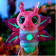 Интерактивная мягкая игрушка Glowies Розовый Светлячок GW001