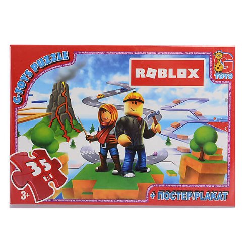 Пазлы ТМ "G-Toys" из серии "Roblox"