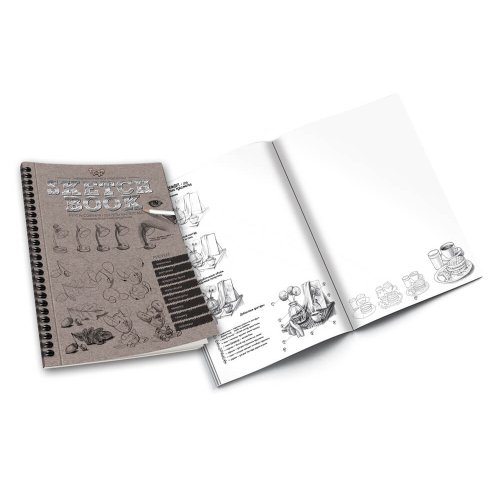 Набор креативного творчества "SKETCH BOOK" укр.
