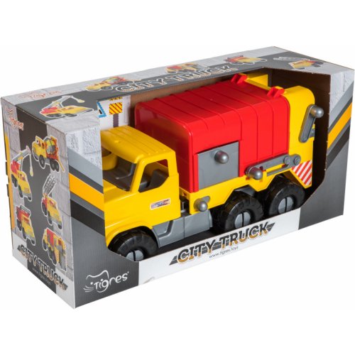 Авто "City Truck" мусоровоз в коробке