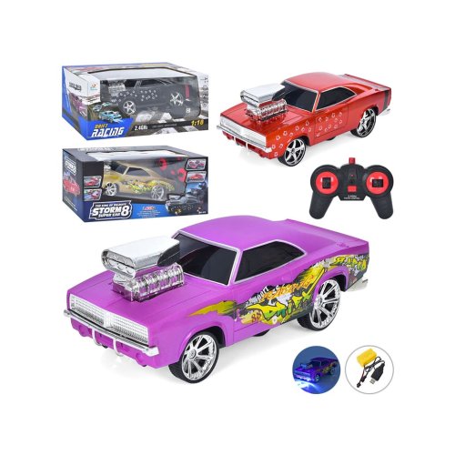 Радиоуправляемая игрушка Машина с эффектами, 1:18, 23 см, в ассортименте 12041-3-4