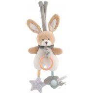 Мягкая музыкальная игрушка на кроватку Chicco Зайчонок DouDou 09713.00