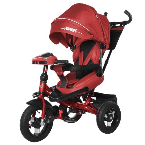 Велосипед трехколесный TILLY Impulse T-386/2 Красный лен