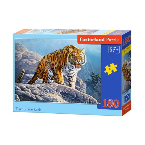 Пазлы Castorland 180 элементов Тигр на скале (B-018451)