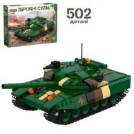 Конструктор Limo Toy Танк, 502 детали KB 004