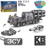 Конструктор Limo Toy  Военная техника ВСУ. Береговой ракетный комплекс Нептун, 896 деталей KB 1111