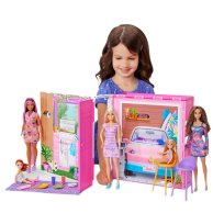 Игровой набор Mattel 2-этажный домик Барби Barbie HRJ76