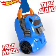 Портативный трек-контейнер Mattel с 4 параллельными дорожками Hot Wheels HWCC14