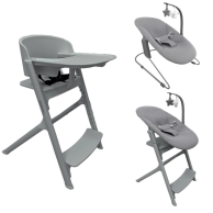 Стульчик для кормления Carrello 3 в 1 Sidney+ CRL-8405/1 Stone Grey