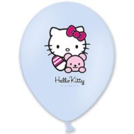 Гелиевый Шарик латексный с рисунком hello kitty 14" (1103-1090)