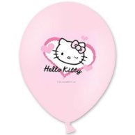 Гелиевый Шарик латексный с рисунком hello kitty 14" (1103-1090)
