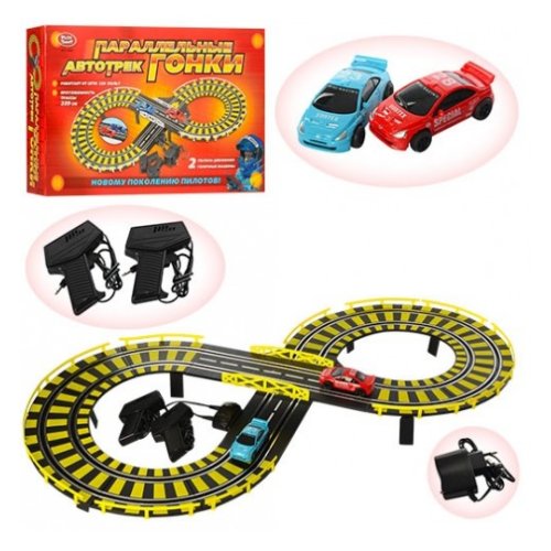 Автотрек Play Smart Параллельные гонки, 239 см 0812