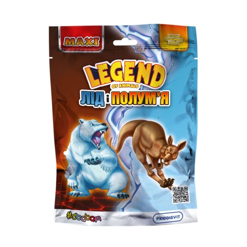 Стретч-игрушка #sbabam Legend of Animals Maxi Лед и Пламя 60/CN25